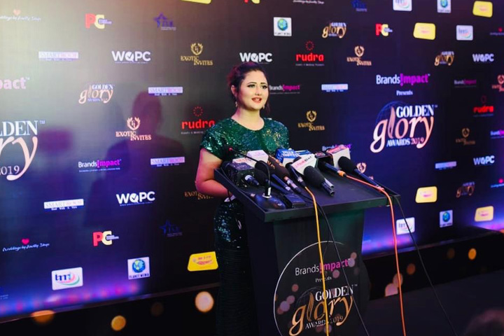 Brands Impact, Golden Glory Awards, GGA, Rashami Desai, Award