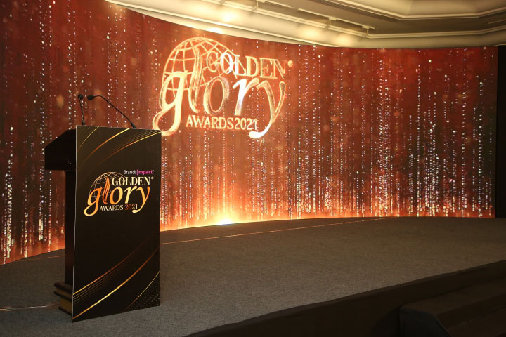 Brands Impact, Golden Glory Awards, GGA, Preity Zinta, Award